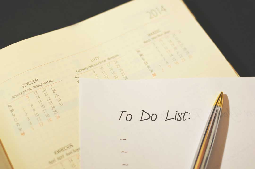 Making a to do list could improve your time management